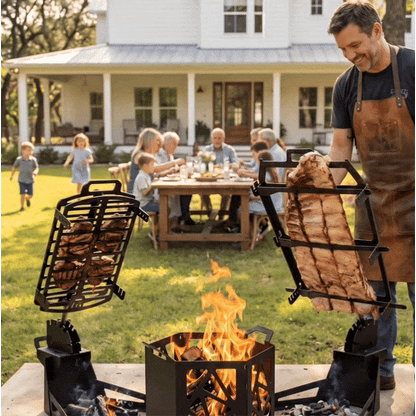 Outdoor Grill Combo, DXF+PDF Files for CNC