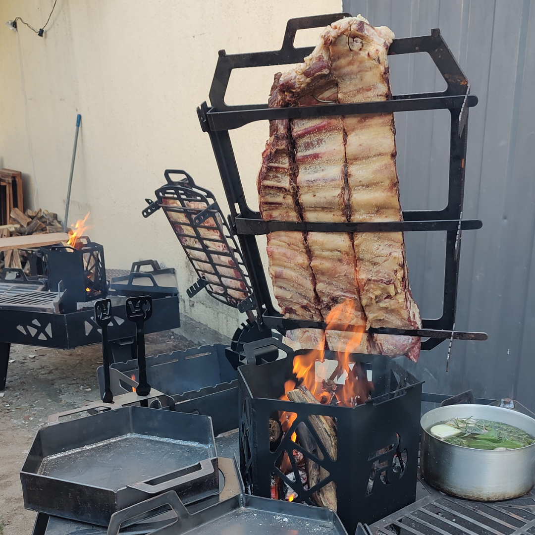 Outdoor Grill Combo, DXF+PDF Files for CNC