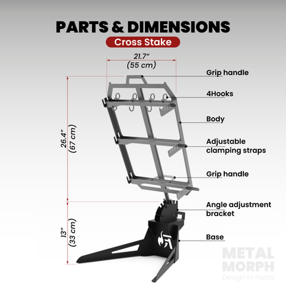 Outdoor Grill Combo, DXF+PDF Files for CNC