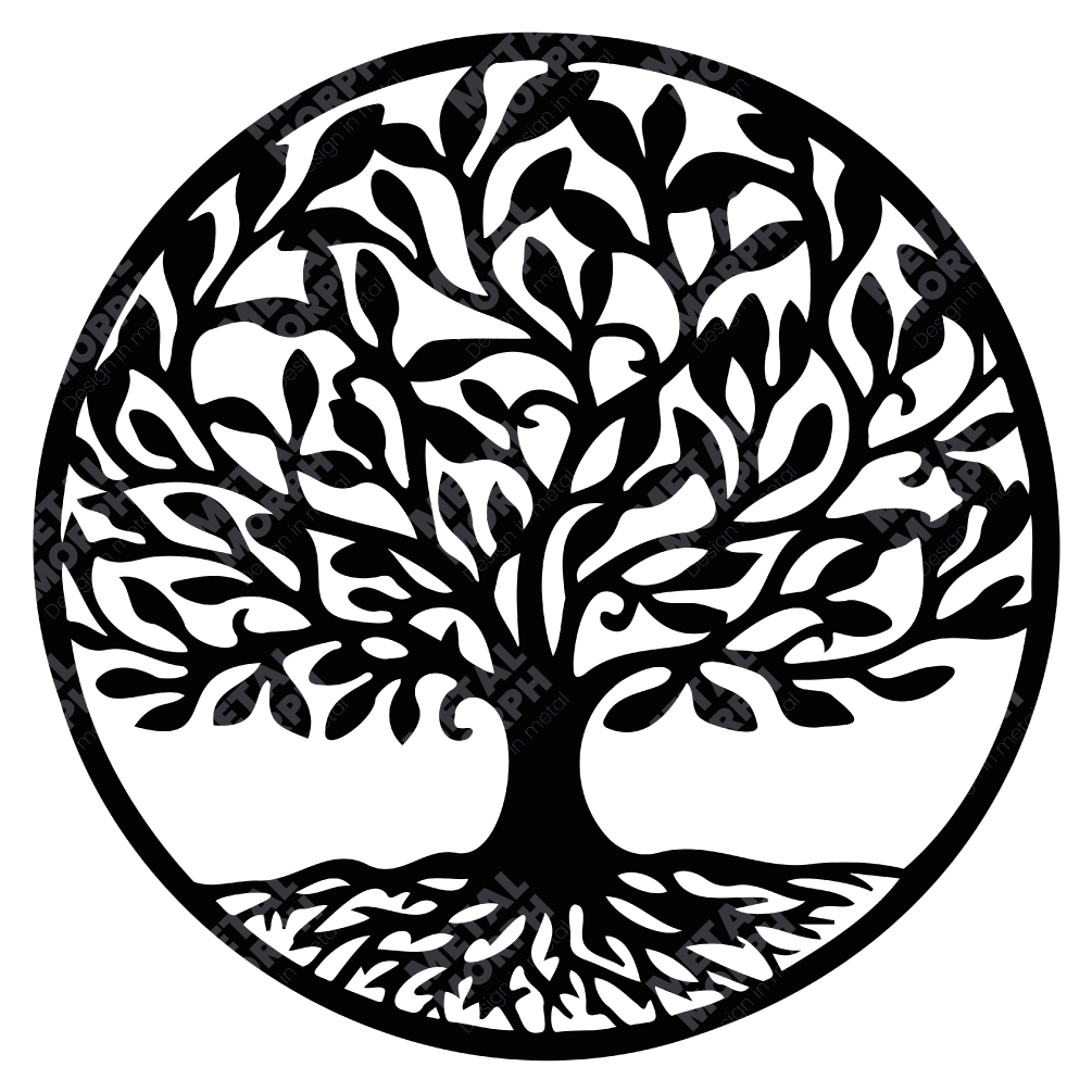 Tree of Life Wall Art, DXF File for CNC